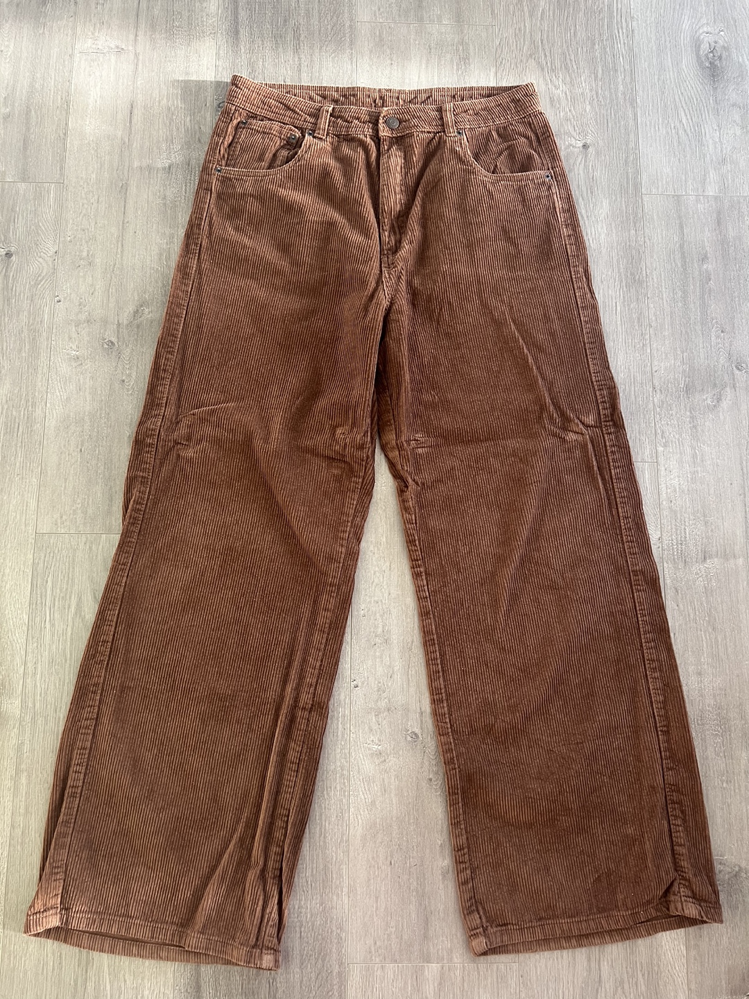 Refuge Corduroy Wide Straight Leg Pants XL - photo 2