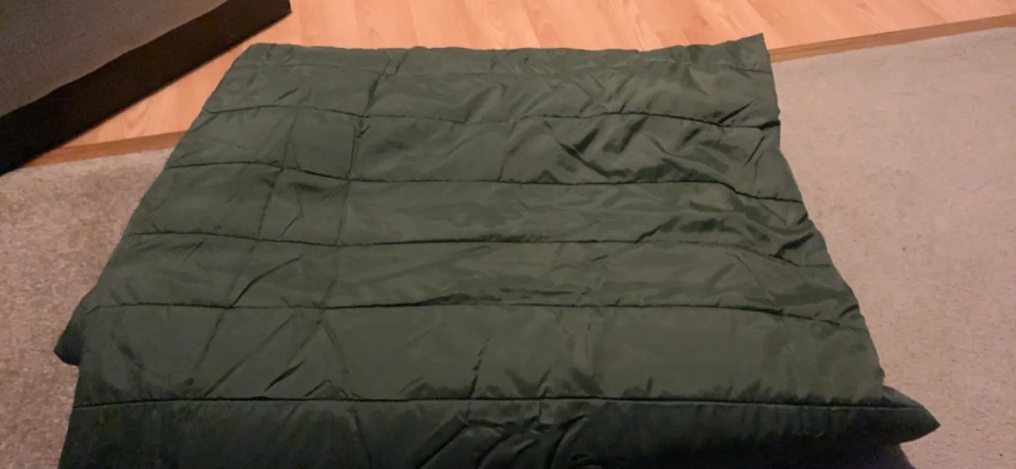 Green Quilted Blanket thumbnail