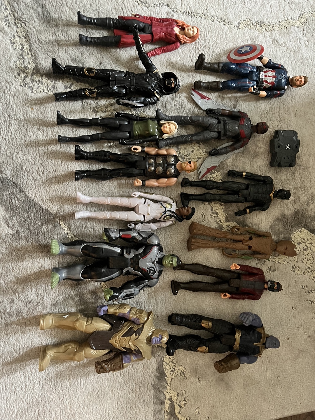 Marvel Avengers Action Figures Lot