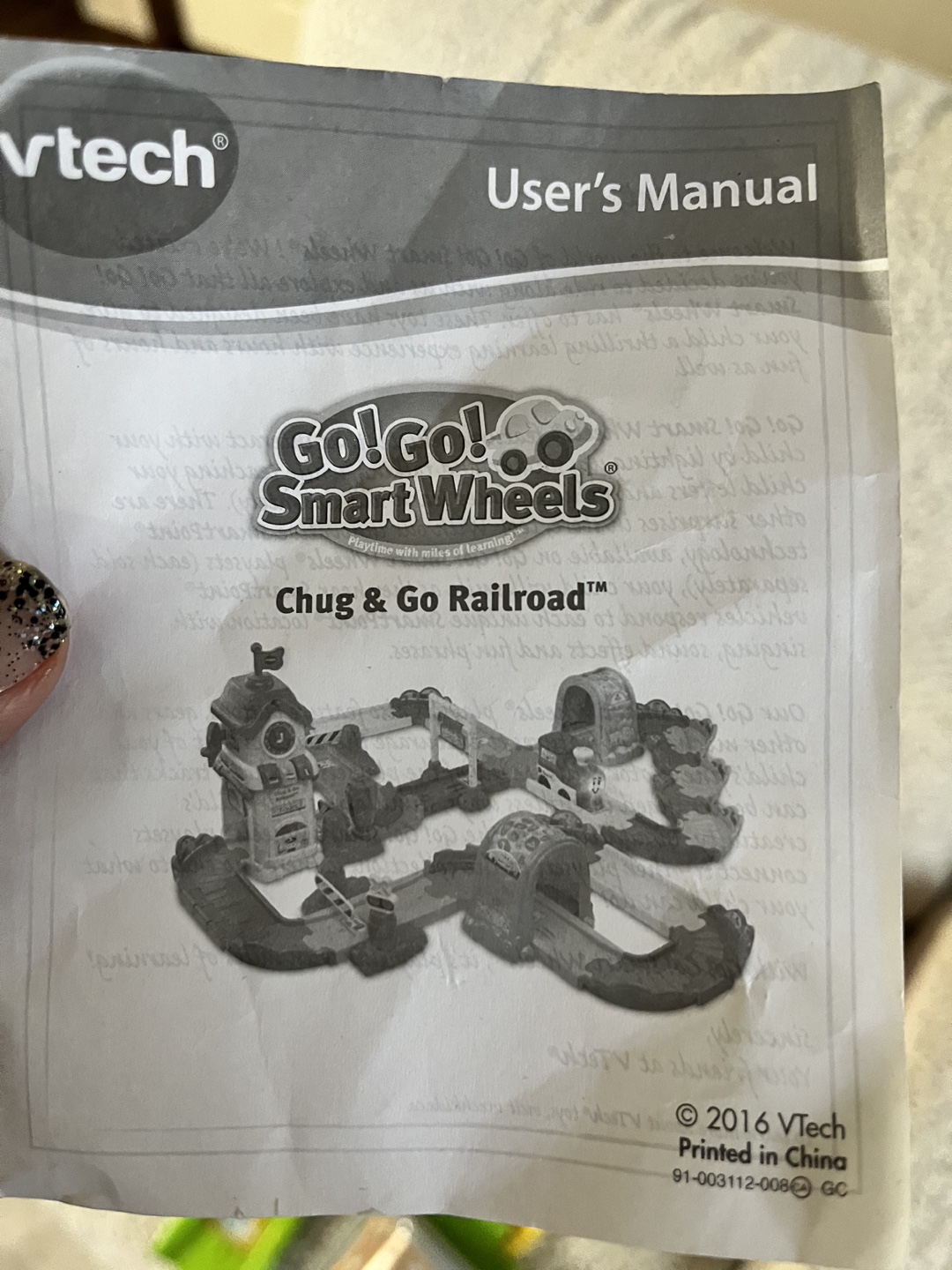 VTech Go! Go! Smart Wheels Chug & Go Railroad - photo 3
