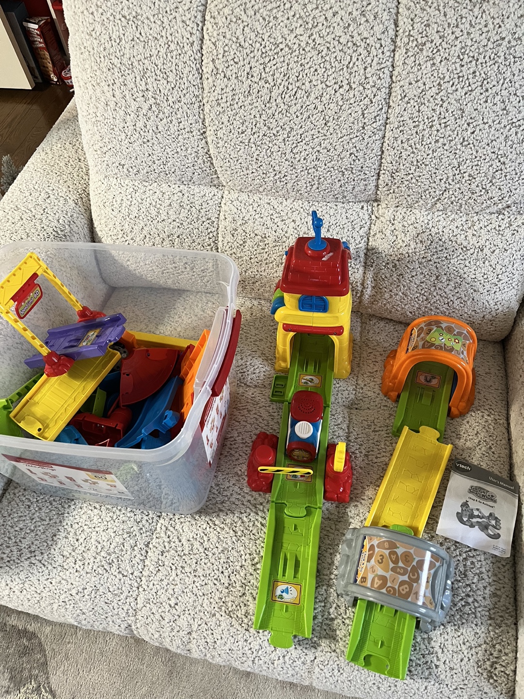 VTech Go! Go! Smart Wheels Chug & Go Railroad