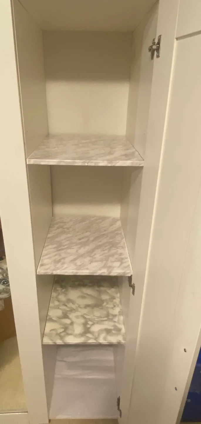 White Wardrobe With 3 Doors image indicator(4)