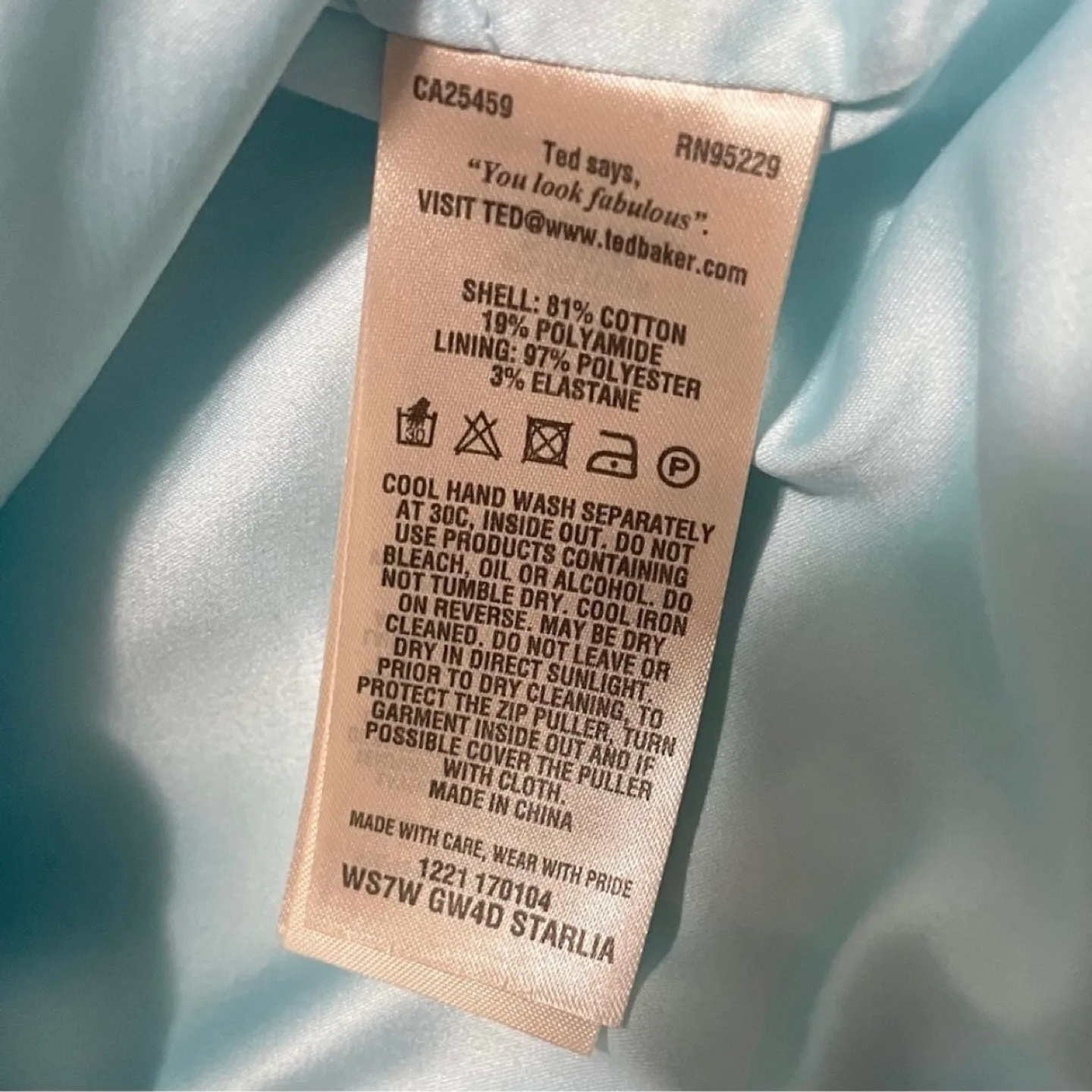 Ted Baker Starlia Cropped Top Blouse image indicator(7)