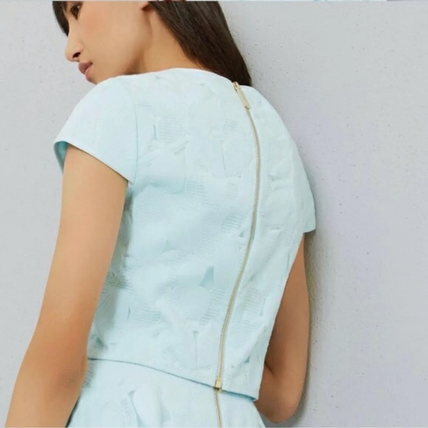 Ted Baker Starlia Cropped Top Blouse image indicator(9)