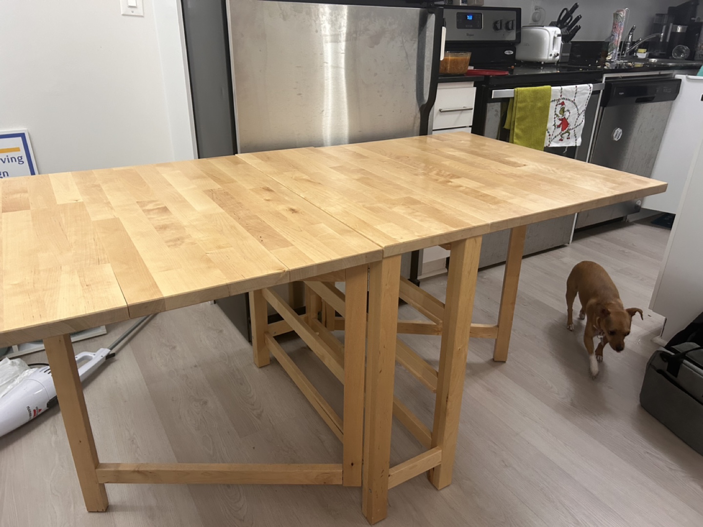 IKEA NORDEN Folding Table, Birch