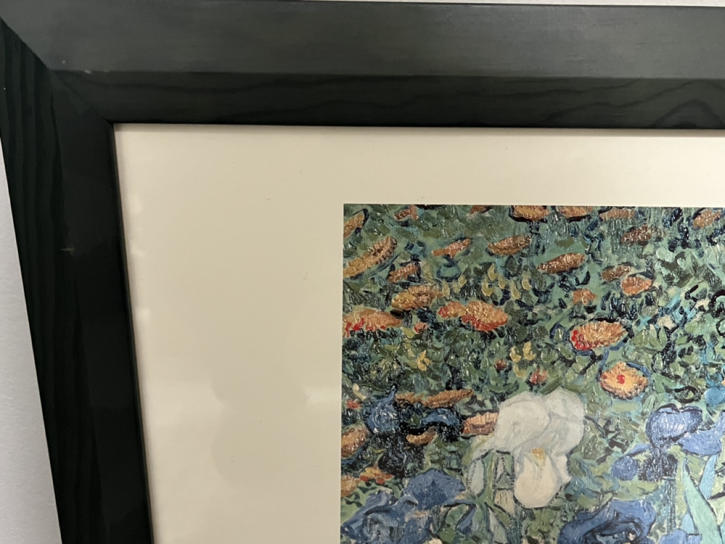 Framed Van Gogh Irises Print - photo 4