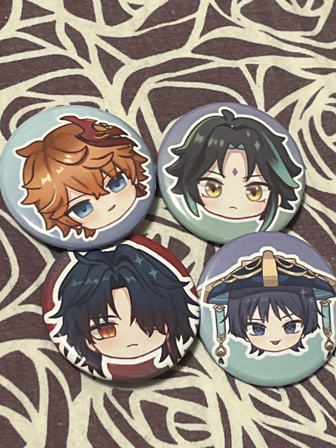 Genshin Impact Pins + Honkai Star Rail Pin