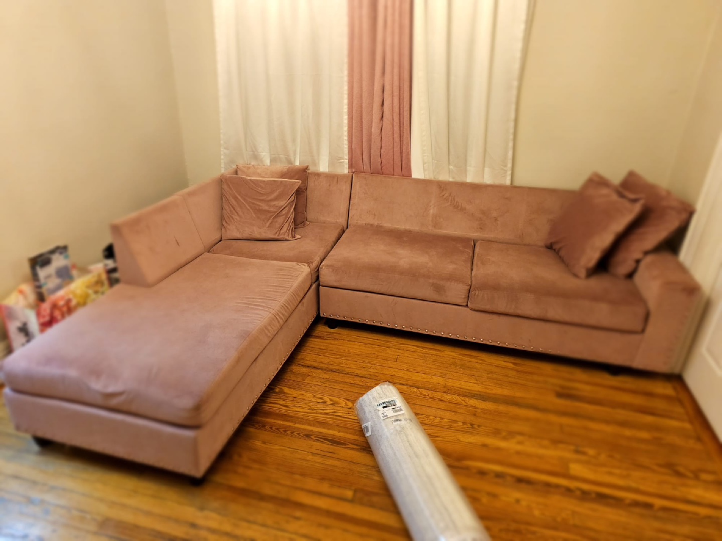 Pink sectional - photo 5