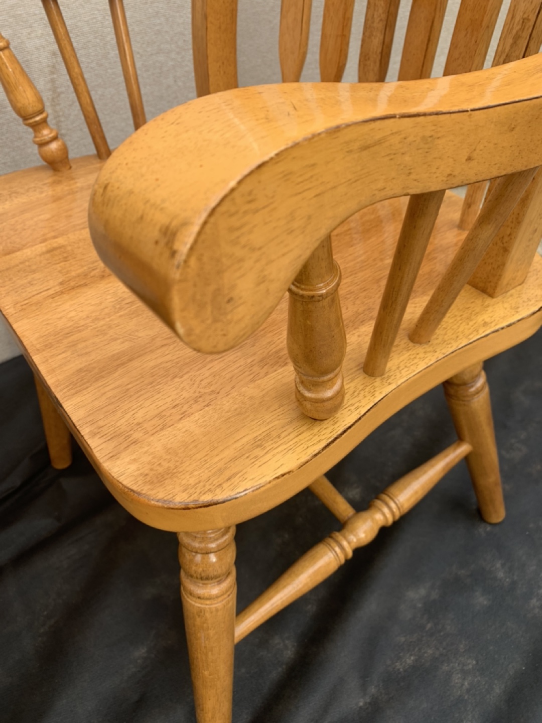 Set of 2 Solid Wood Captain’s Chair - photo 5