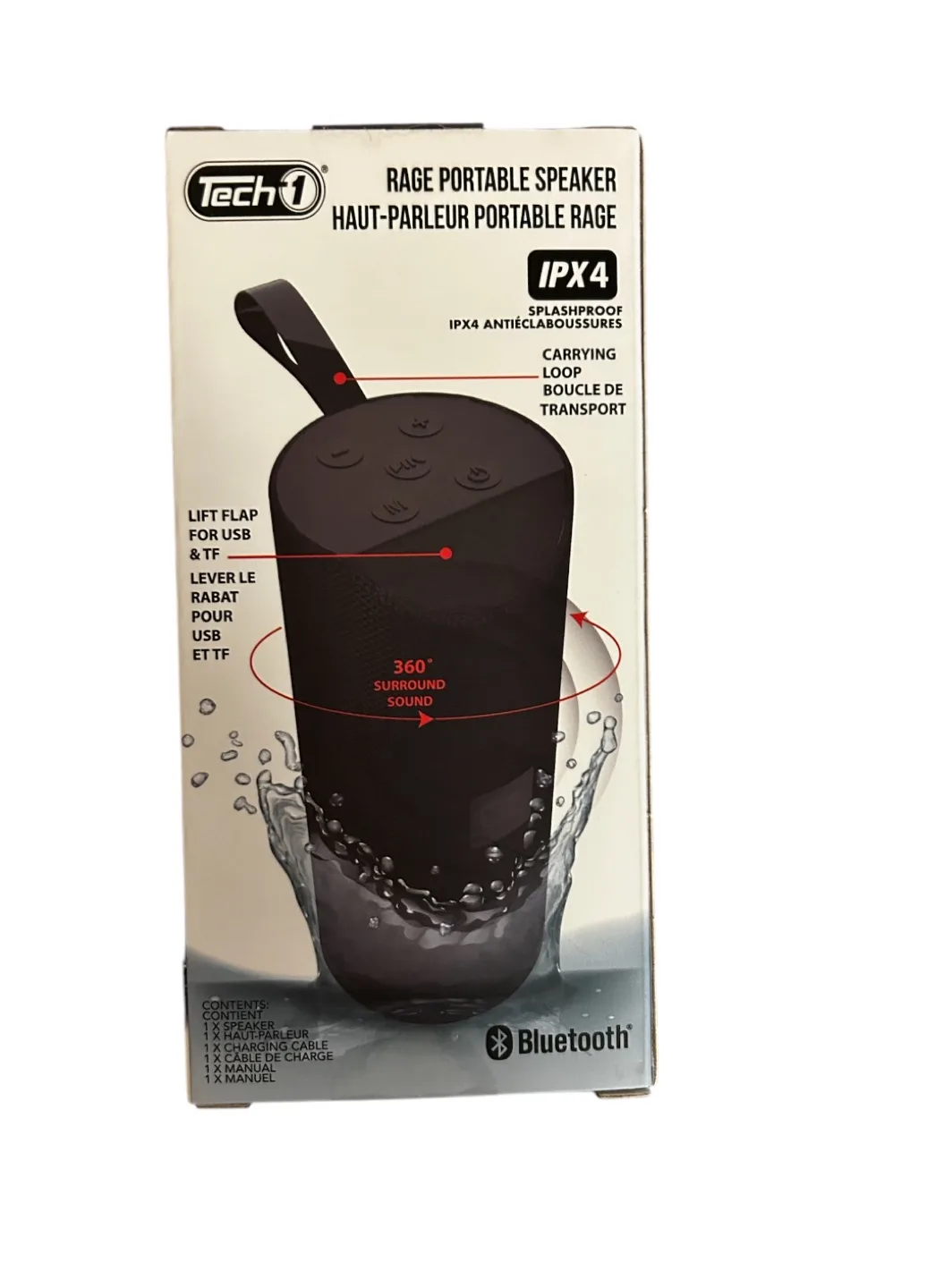 Rage Portable Bluetooth Speaker image indicator(2)