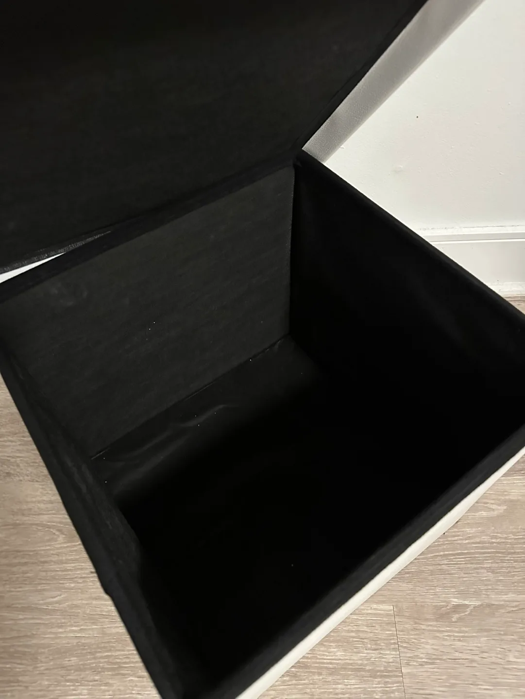 White Storage Ottoman image indicator(2)