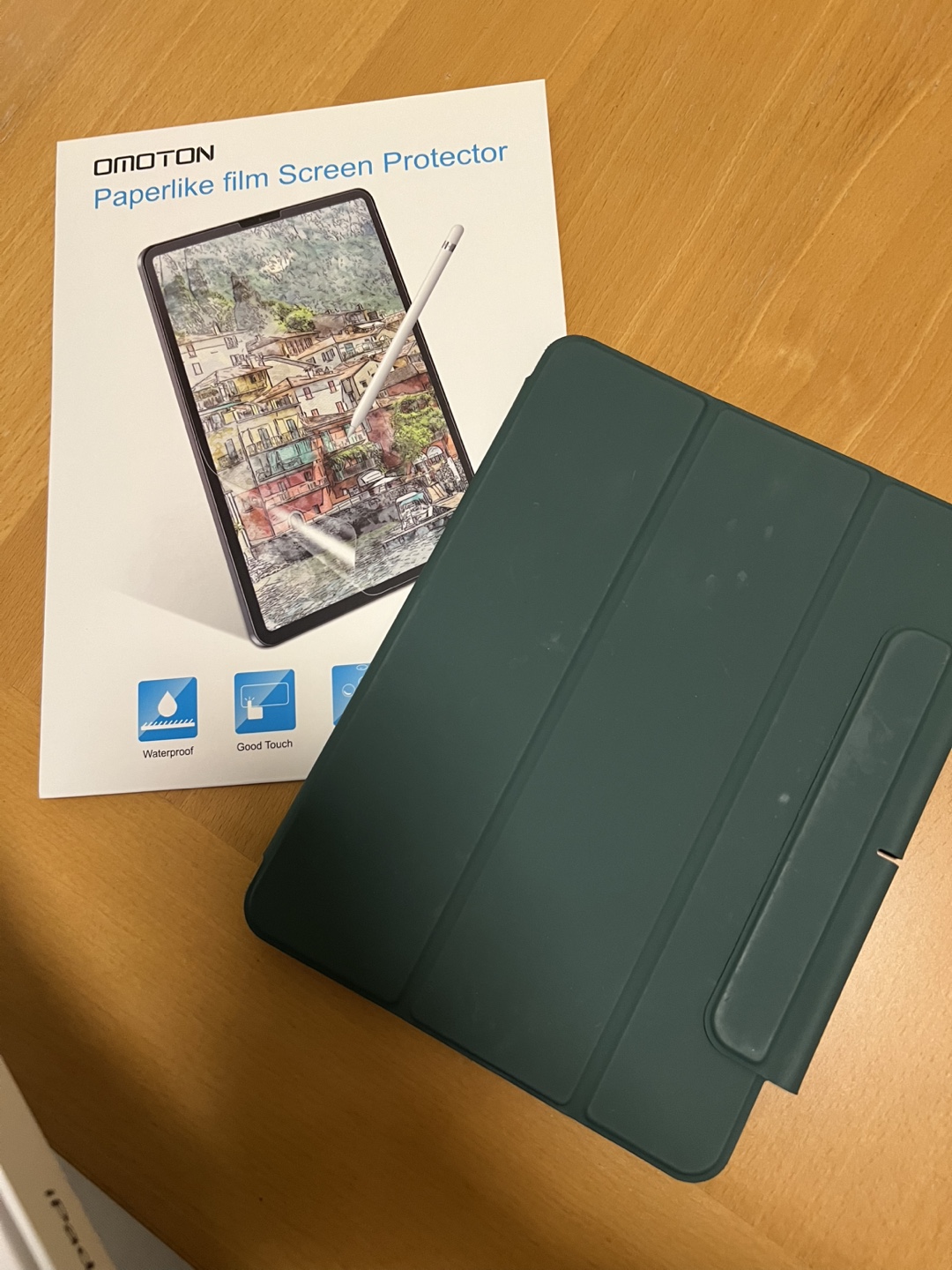 iPad Air 4th Gen Case and One Screen Protector