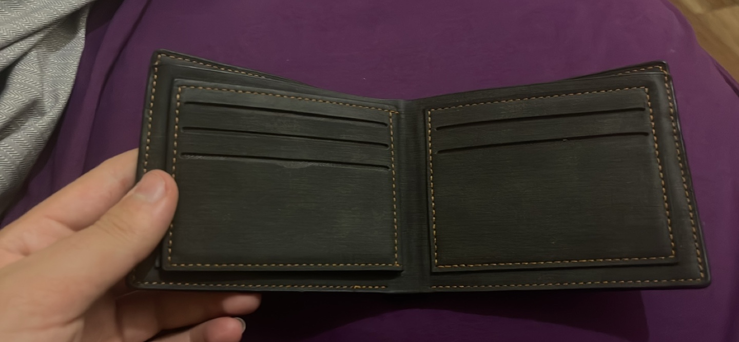 Men's Leather Wallet with RFID Blocking - photo 3