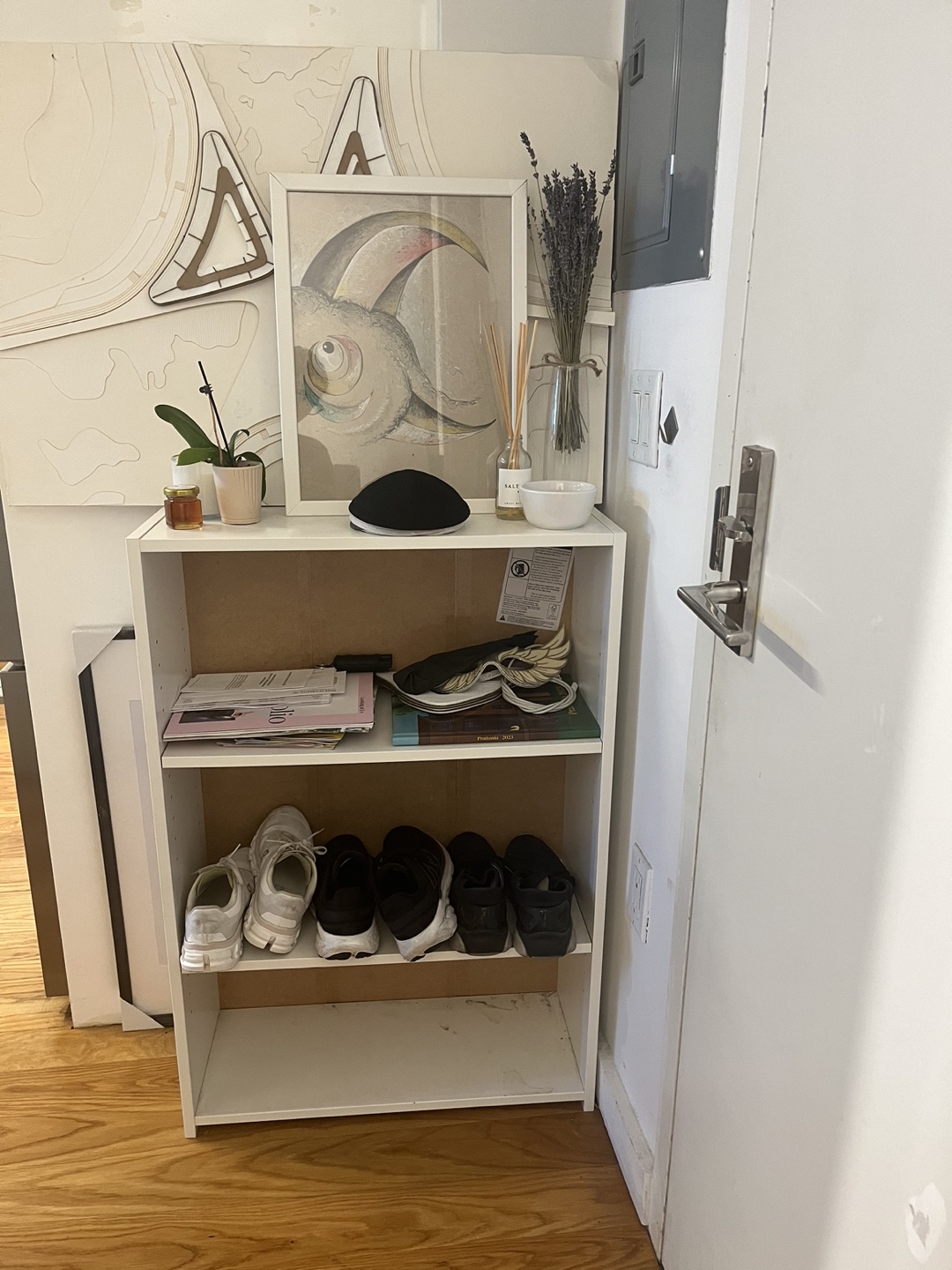 White Bookshelf