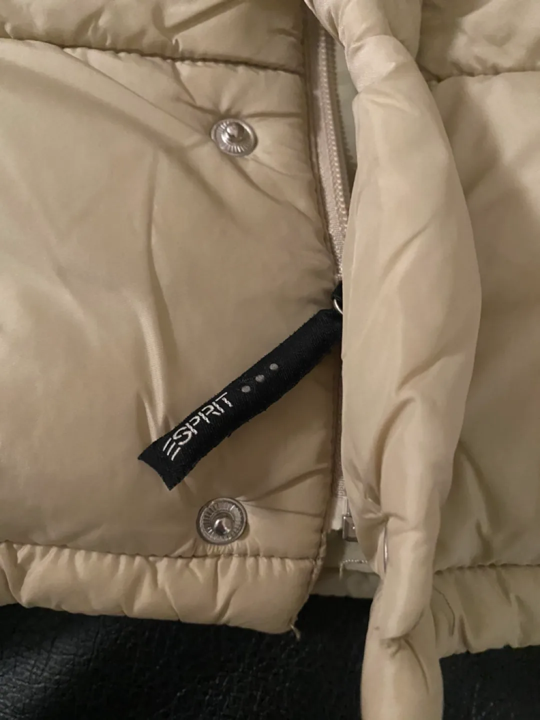 Esprit Kids Puffer Jacket cream color size 128/134 image indicator(5)