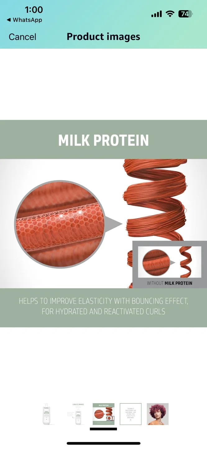 Goldwell Dualsenses Curls & Waves Conditioner 1L image indicator(3)