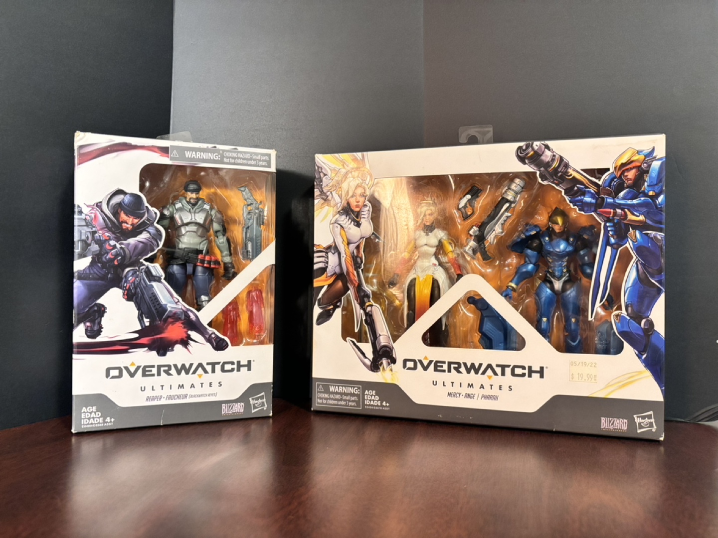 Overwatch Ultimate Action Figures - Reaper, Mercy, Pharah
