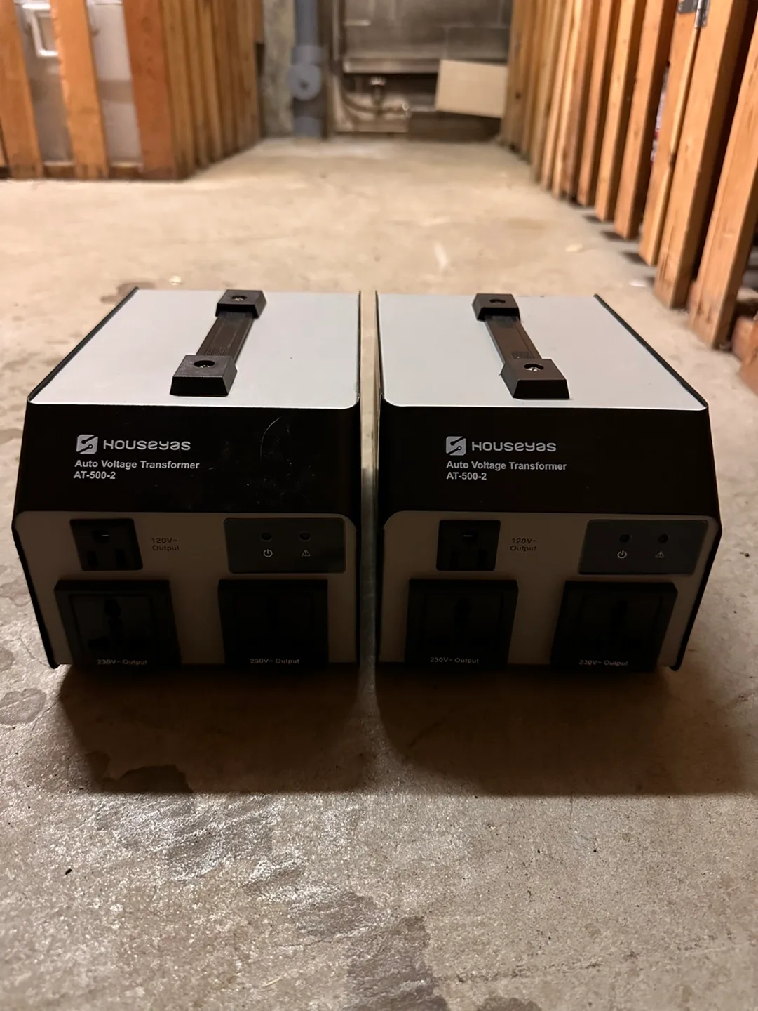 RCF ART 310-A Pair with Cases and Voltage Transformers