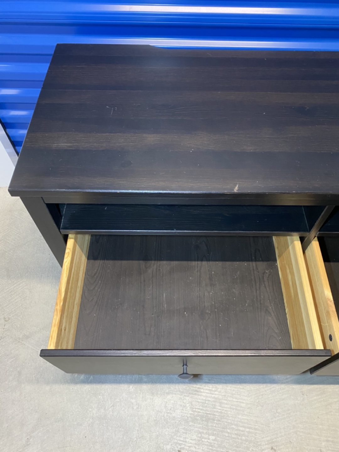 TV Bench With Storage - photo 5