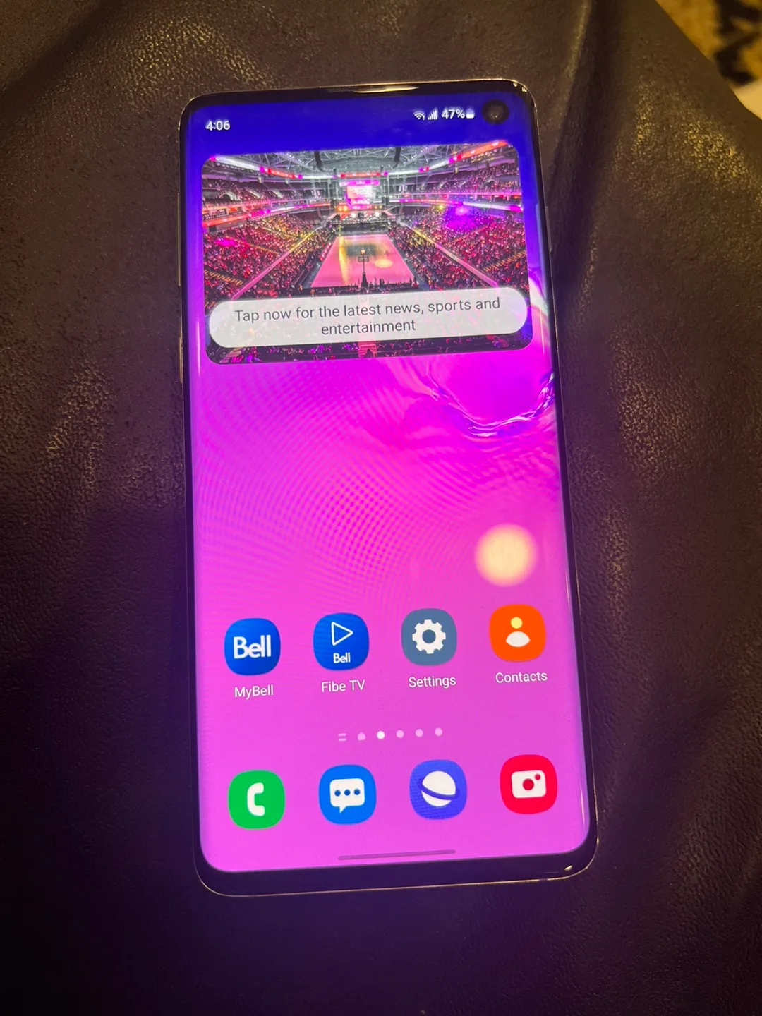 Samsung Galaxy S10+ image indicator(3)