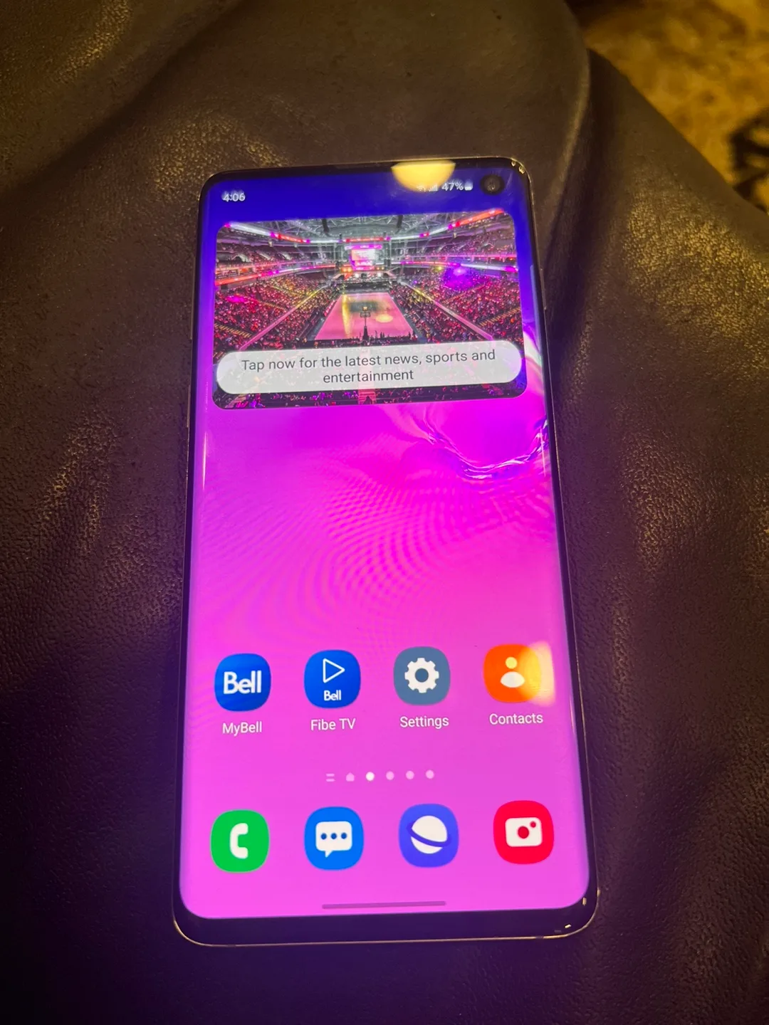 Samsung Galaxy S10+ image indicator(4)