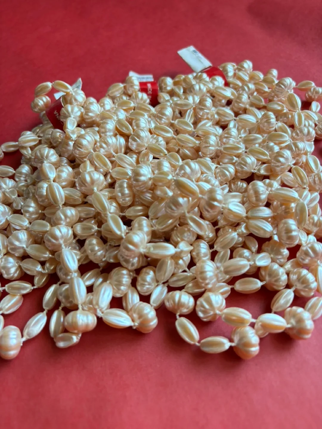 Pearlized Beaded Garland, New, $4 each image indicator(3)