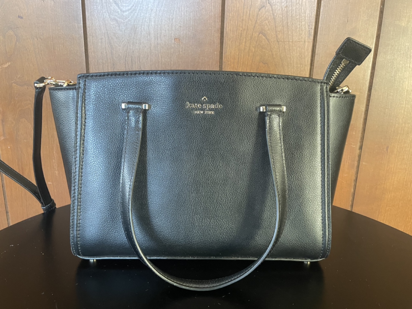 Kate Spade Black Leather Handbag