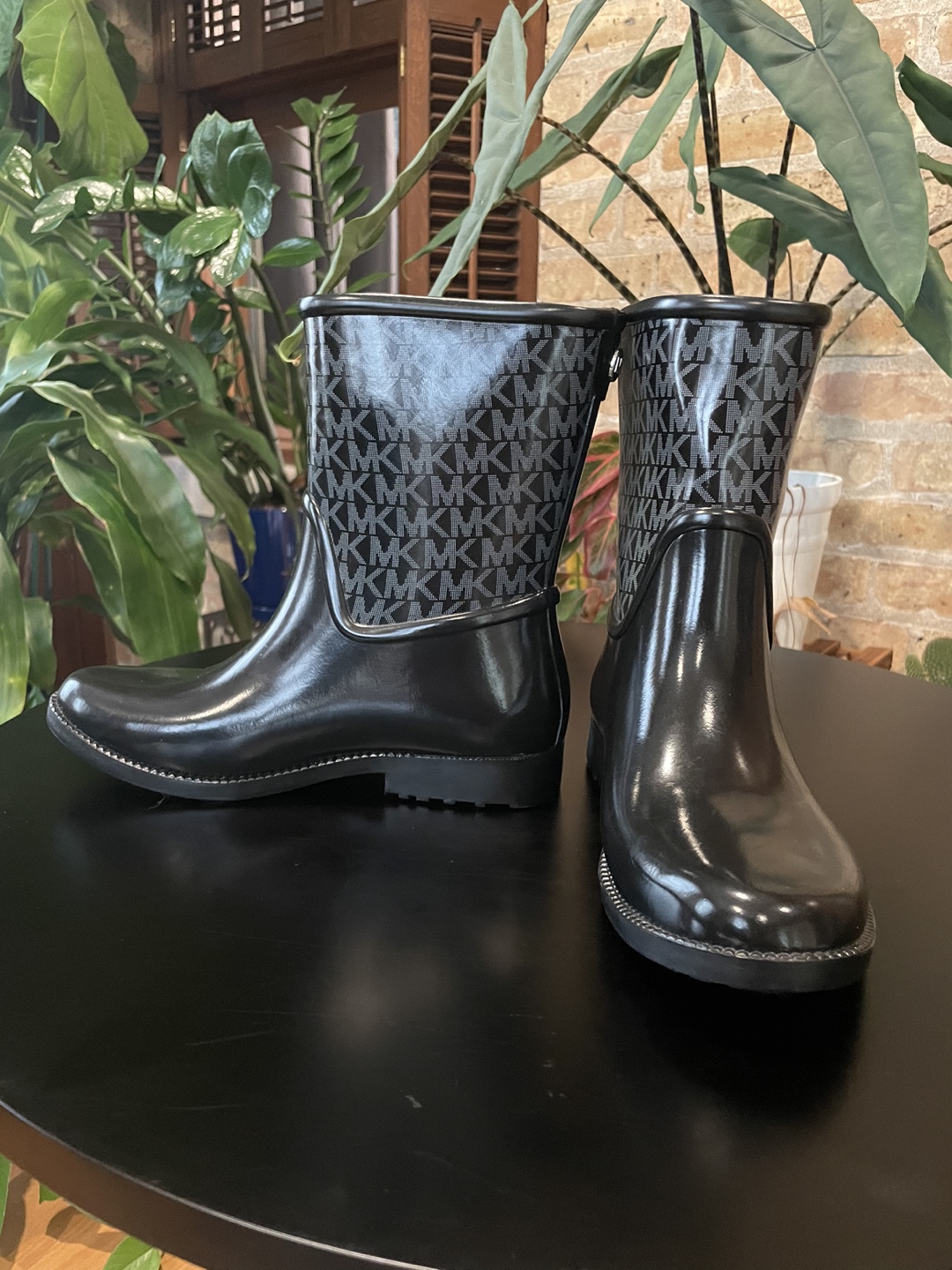 Michael Kors Black Rain Boots - photo 2