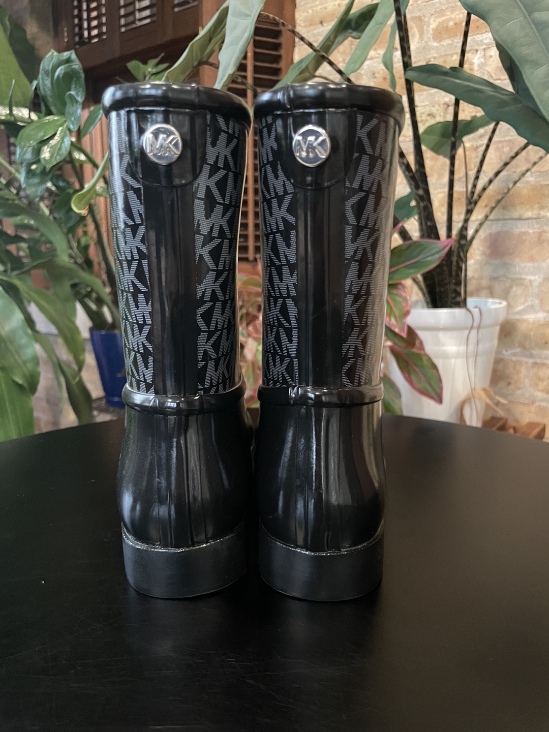 Michael Kors Black Rain Boots - photo 3