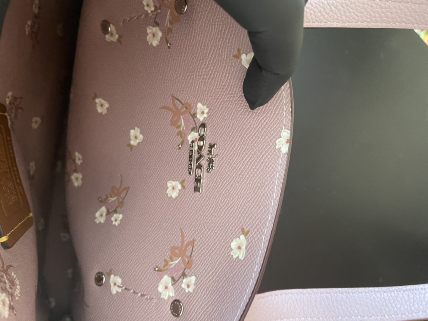 Coach Signature Floral Tote Bag - photo 4