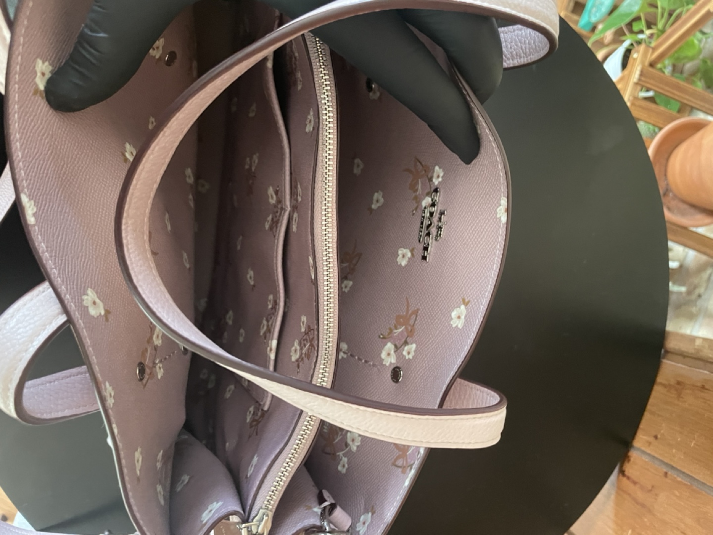 Coach Signature Floral Tote Bag - photo 5