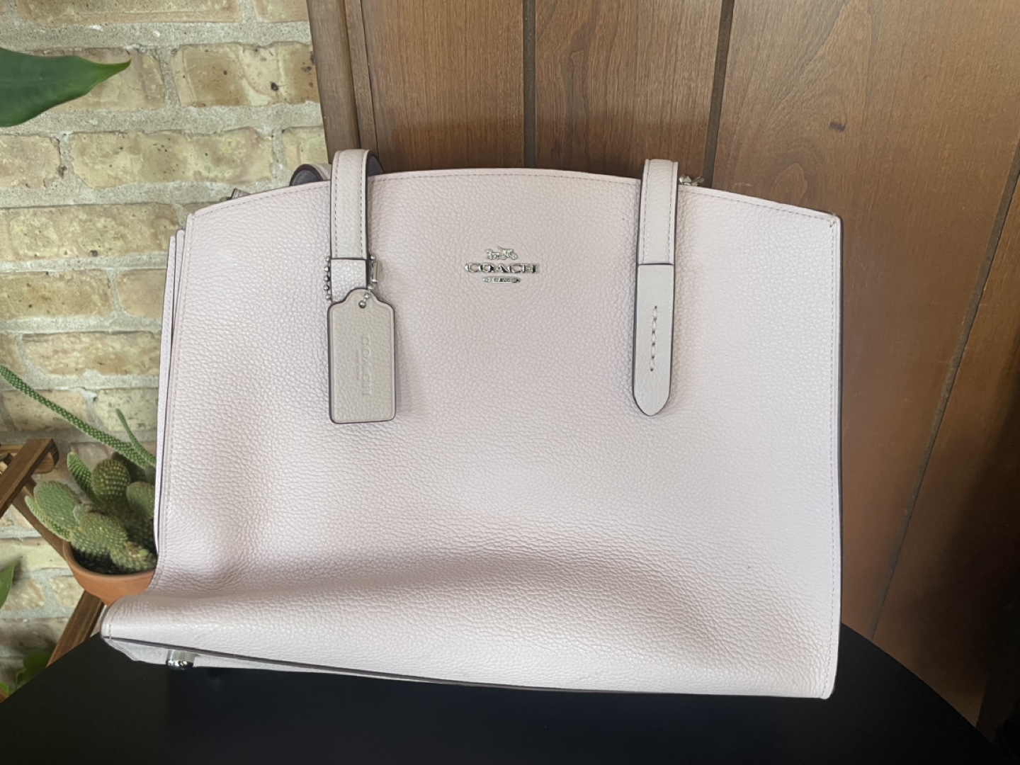 Coach Signature Floral Tote Bag