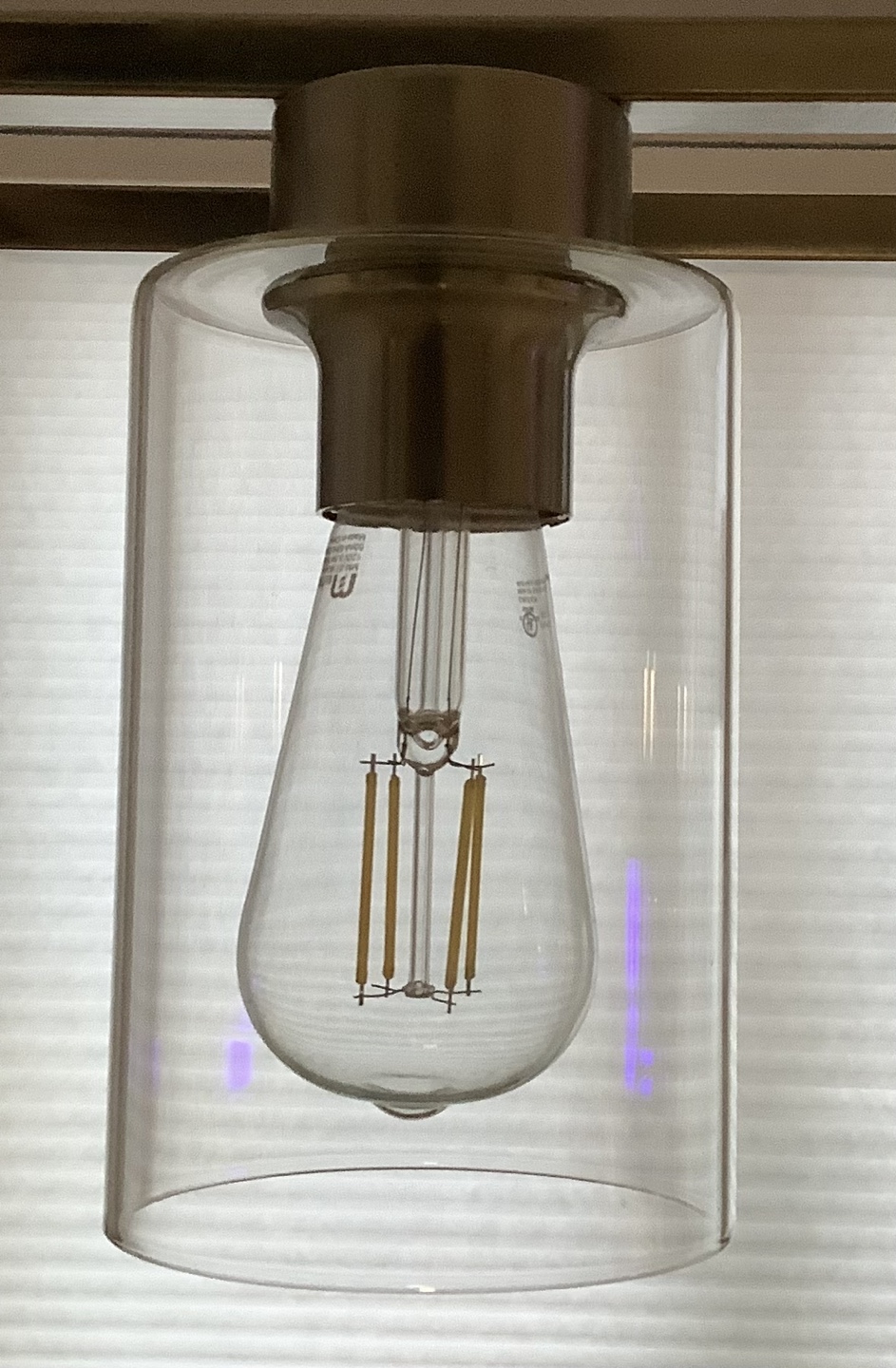 Brushed nickel light fixture - photo 2