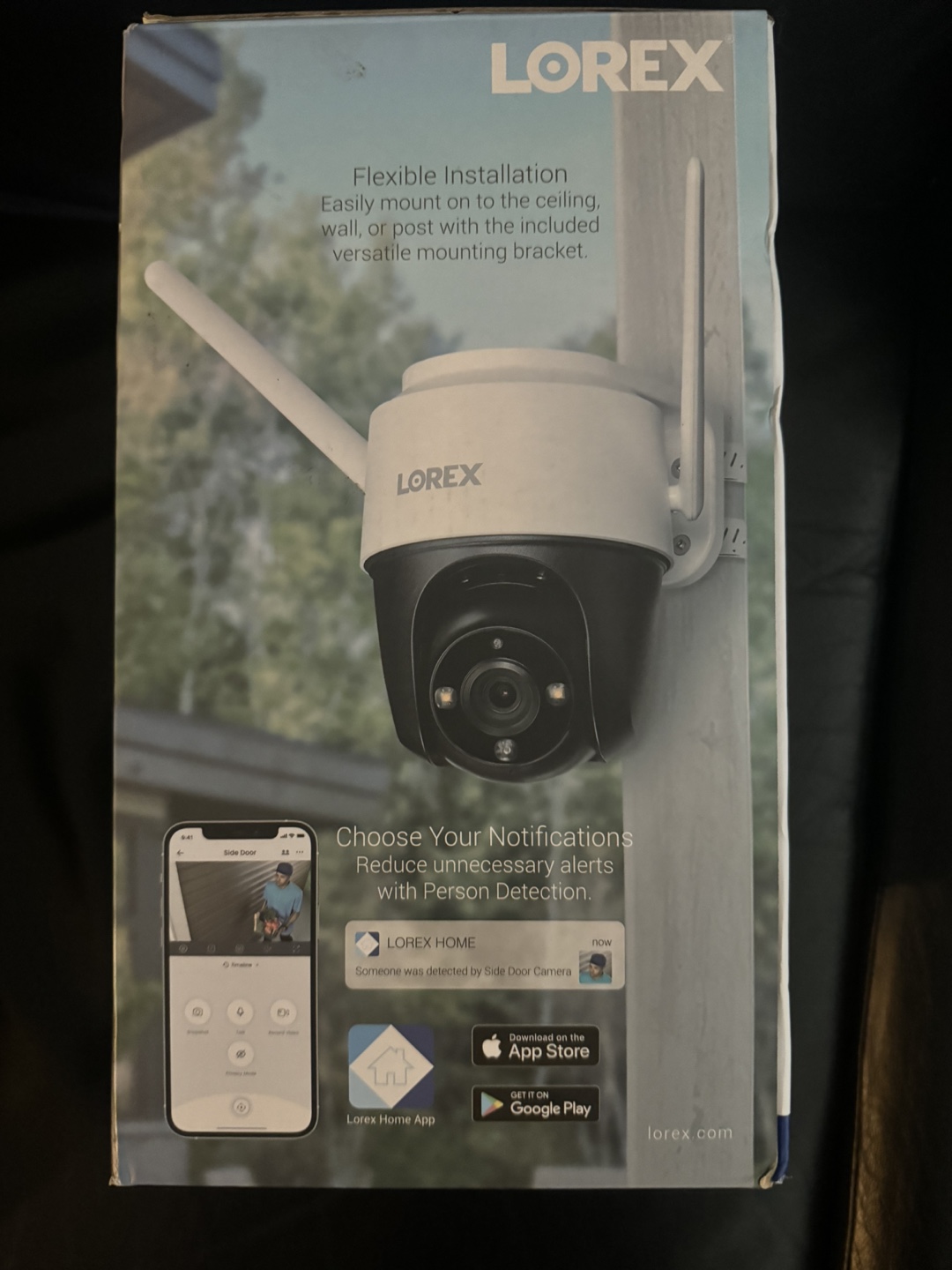 Lorex 2K Pan-Tilt Outdoor Wi-Fi Security Camera - photo 3