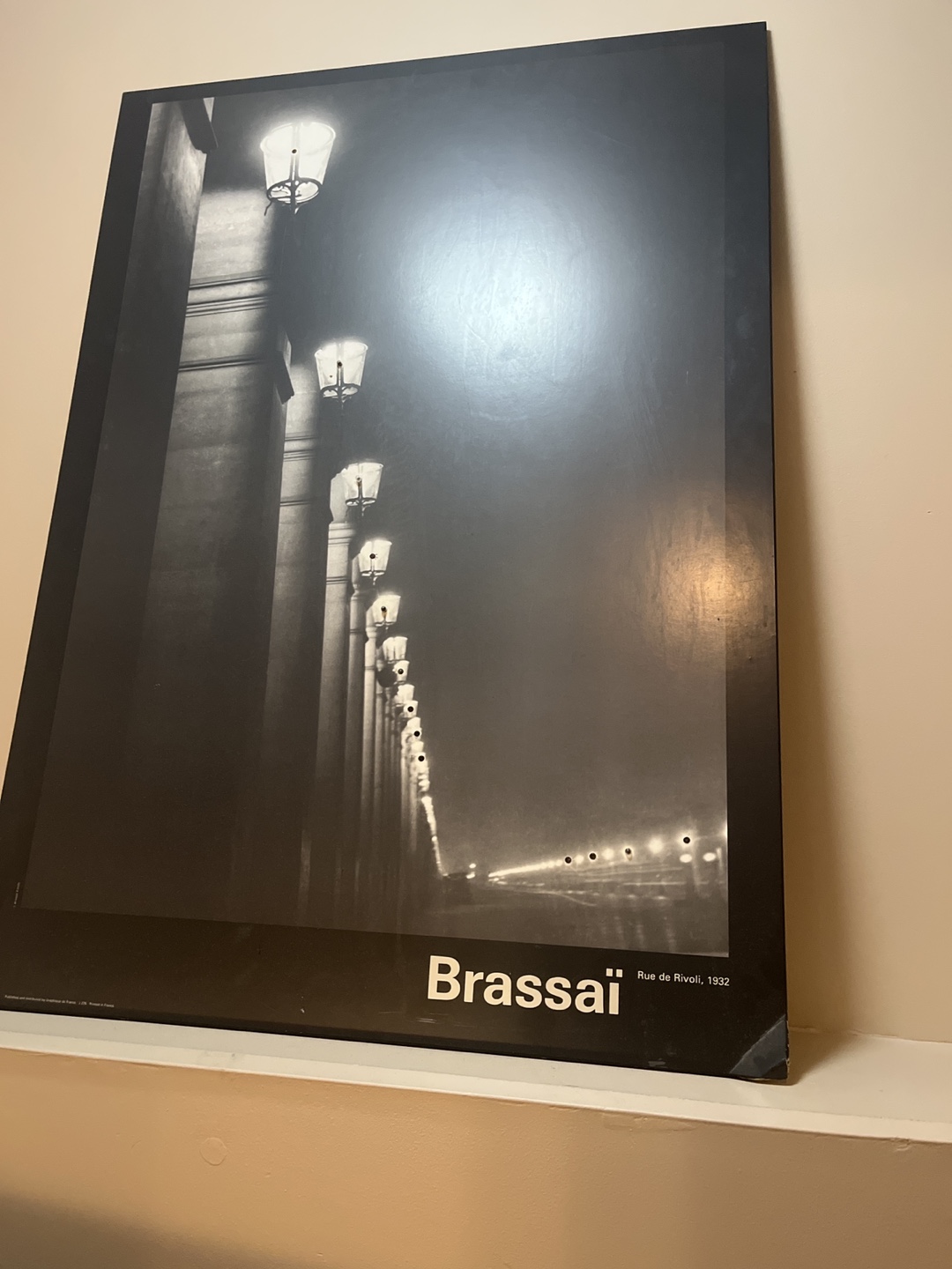 Vintage Brassaï Photo Poster
