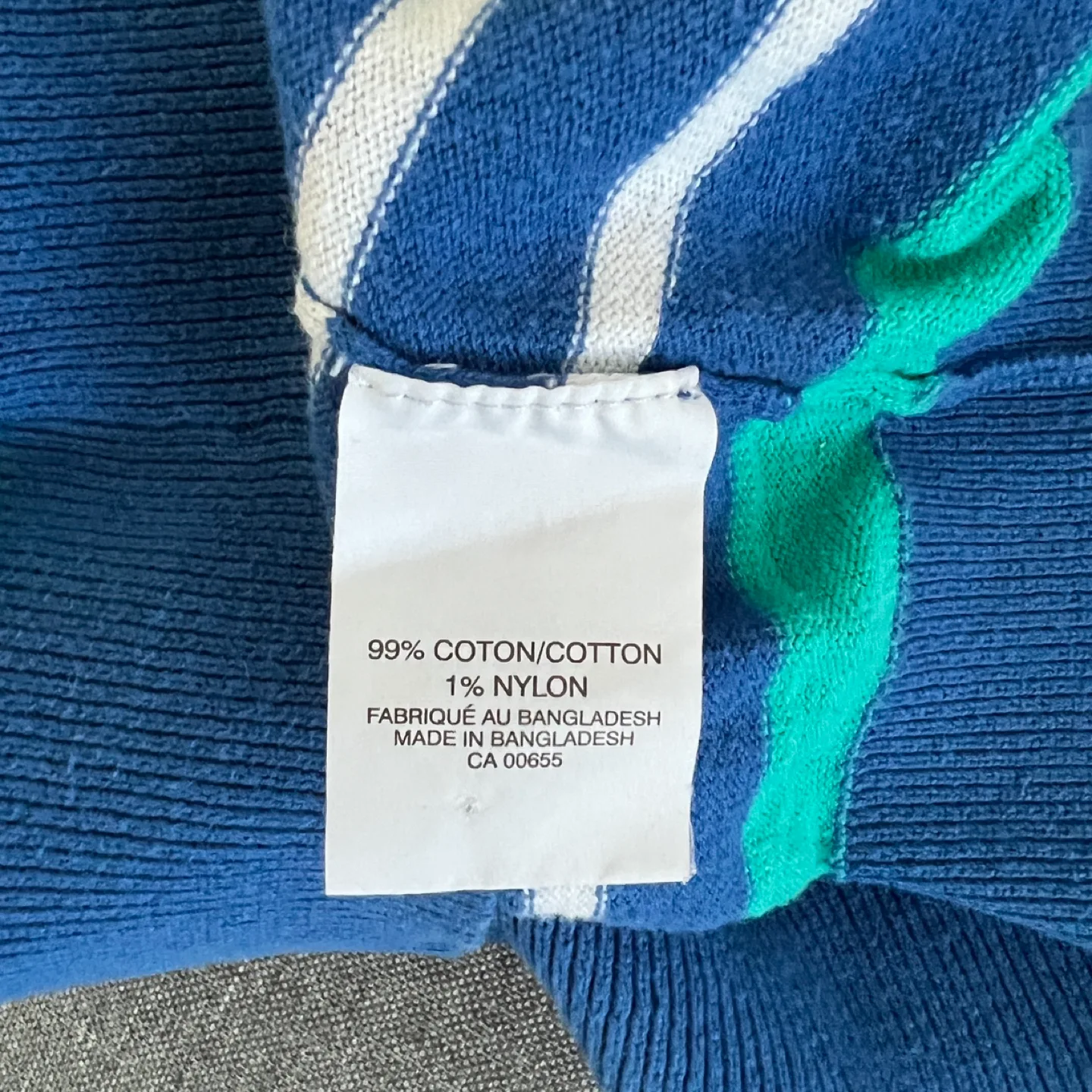 Smart Set Blue and White Striped Cardigan image indicator(10)