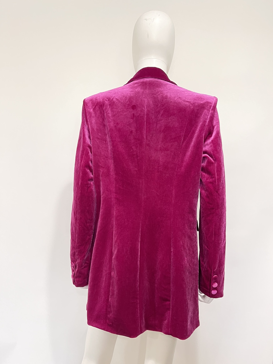 Forever 21 Pink Velvet Blazer - photo 3
