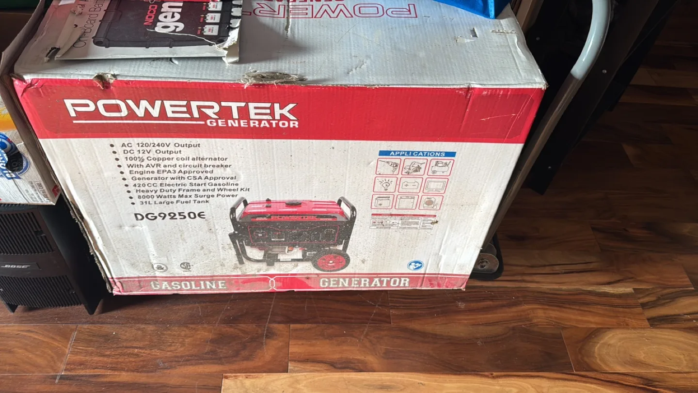 Powertek Generator - DG9250E thumbnail