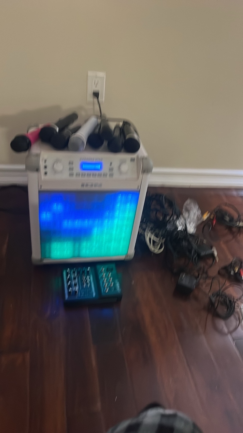 Karaoke Machine with Microphones