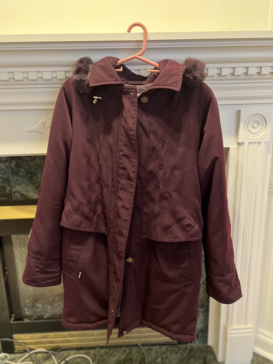 Purple Winter Jacket women’s size 12