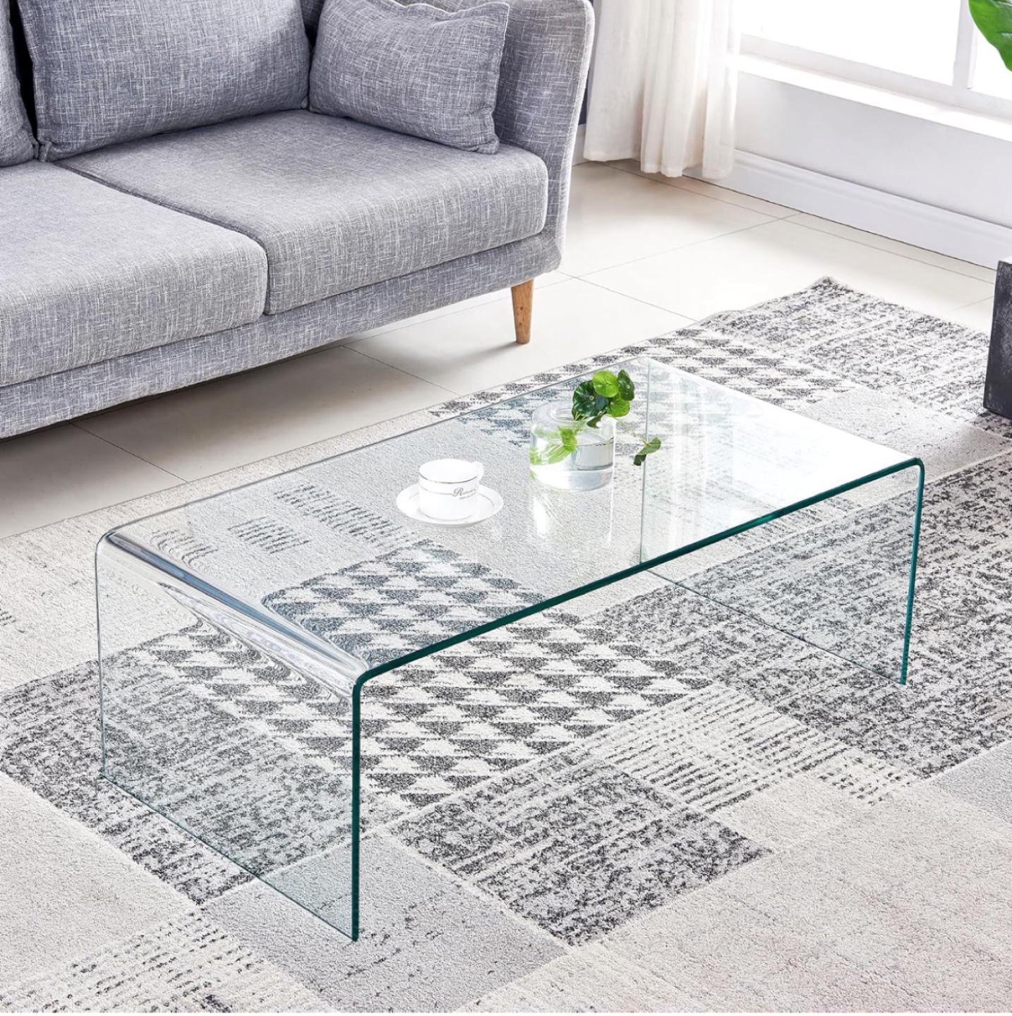Tempered Glass Coffee Table