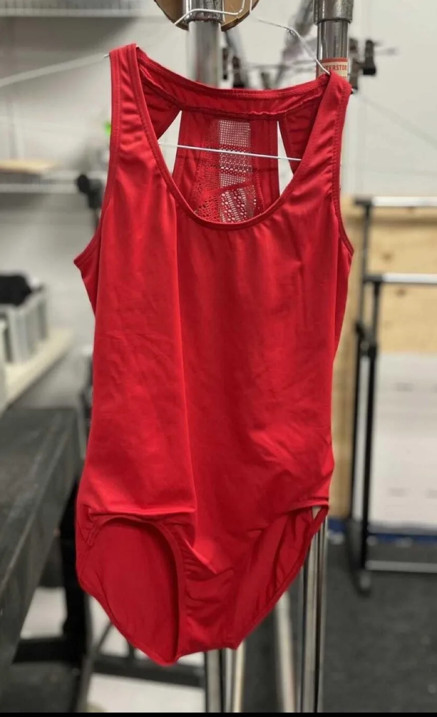 Brand new Balera Dance Leotard Red size SA image indicator(3)