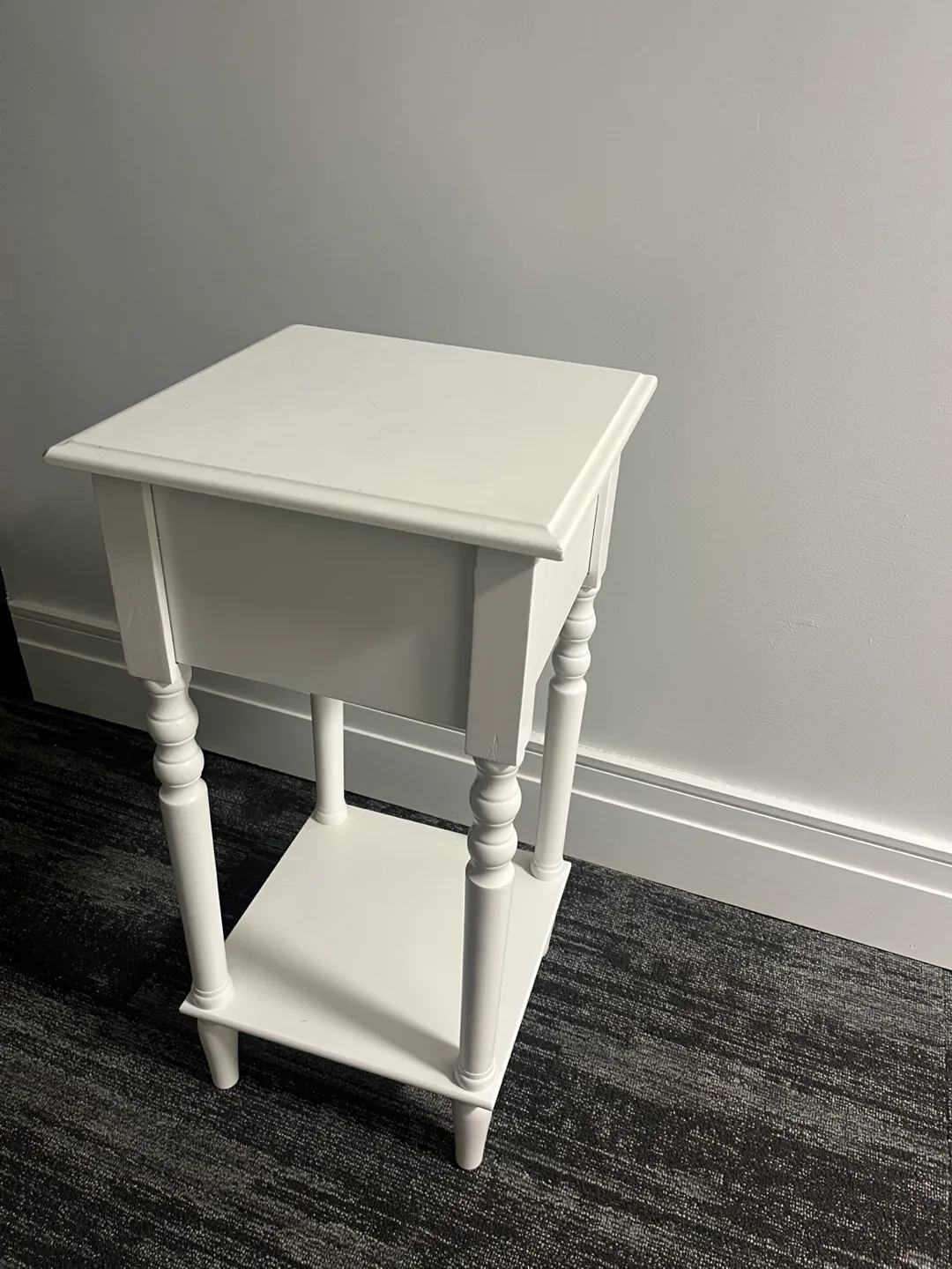 White End Table with Drawer image indicator(3)
