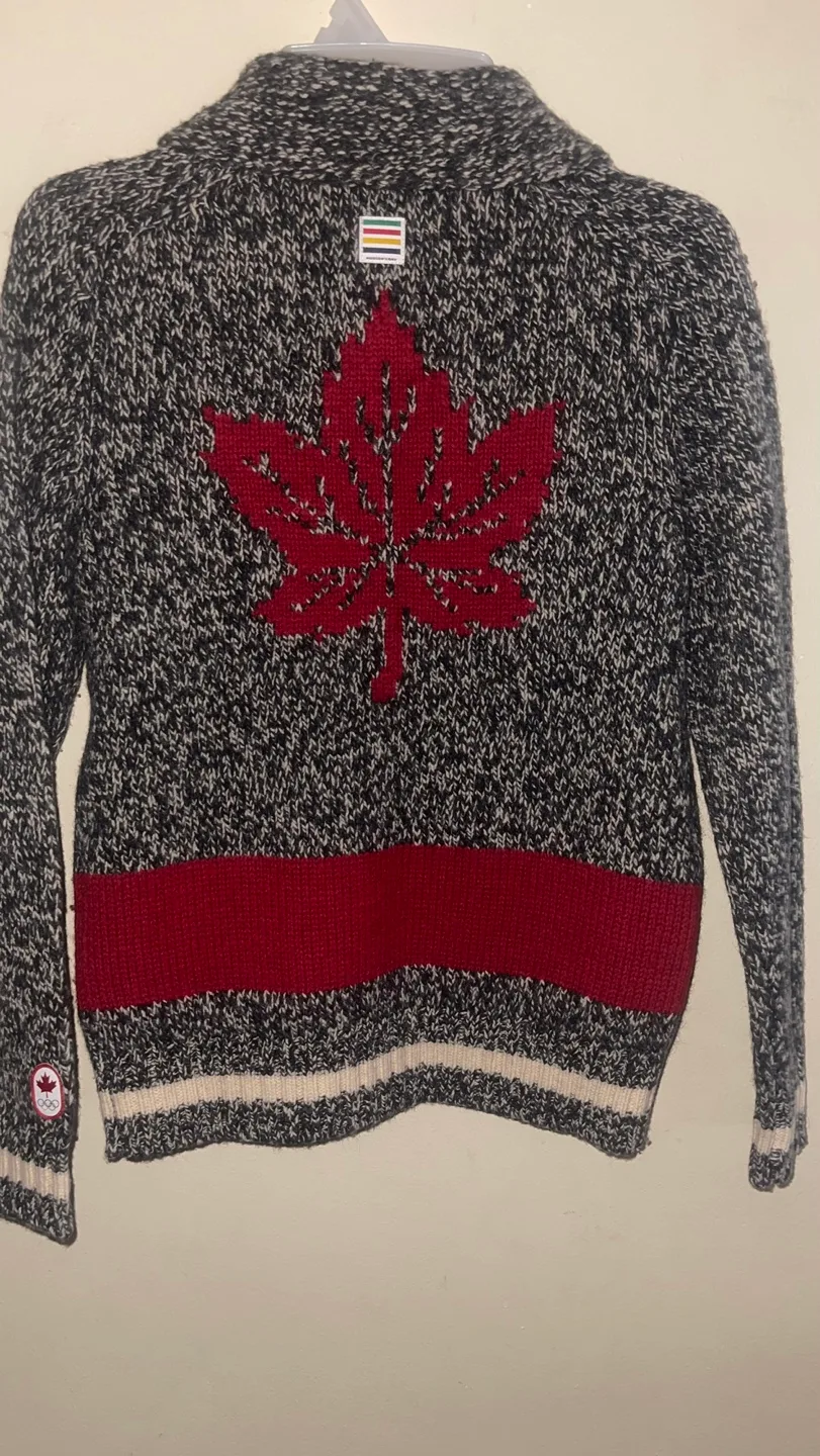Hudson Bay Canada Olympic Team Girls' Zip-Up Sweater image indicator(3)