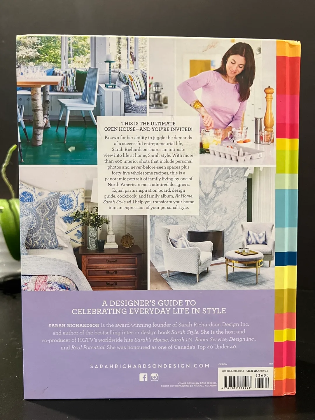 GREAT GIFT! Hardcover Signed - Sarah Richardson image indicator(2)