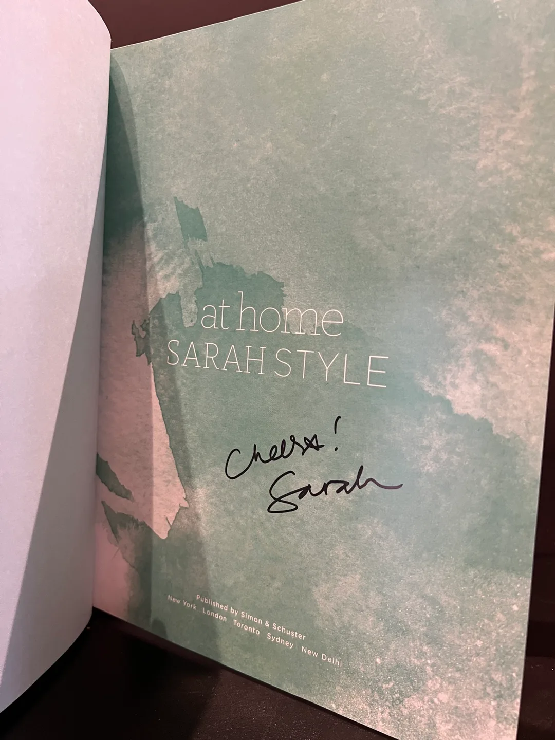 GREAT GIFT! Hardcover Signed - Sarah Richardson image indicator(3)