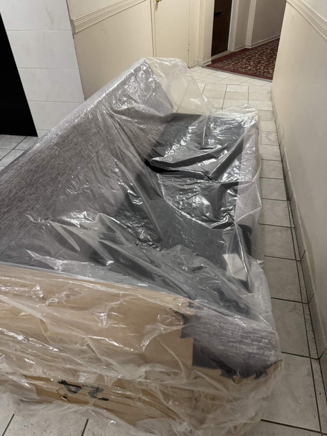 3 piece 6 seater sectional from brick - photo 5