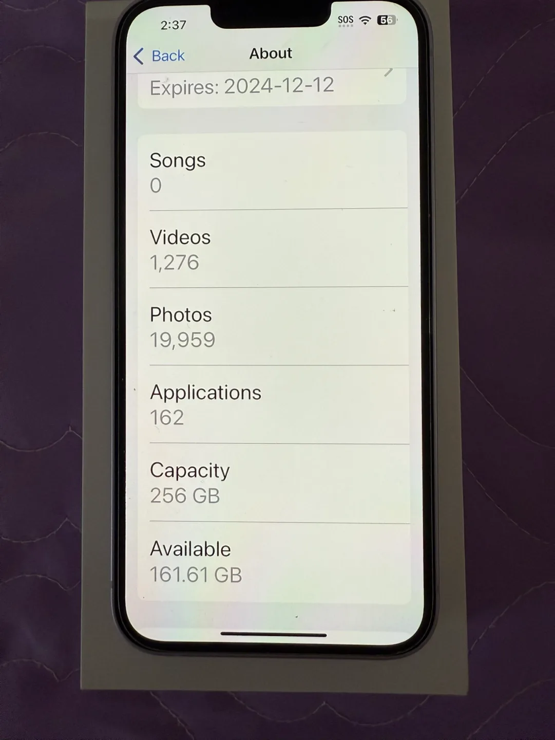 iPhone 14 - 256GB - purple image indicator(5)