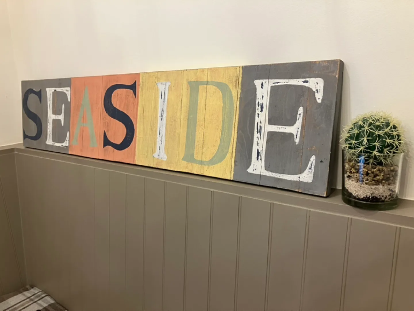 Rustic Seaside Wooden Sign image indicator(3)