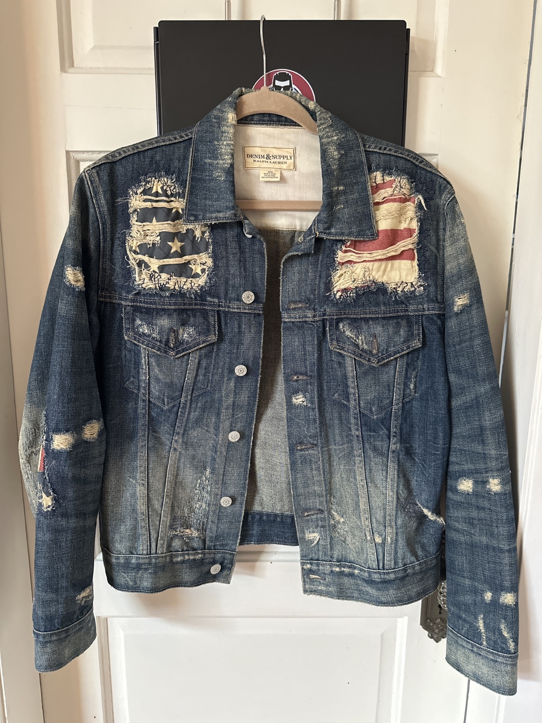 Ralph Lauren Denim & Supply Distressed Jean Jacket